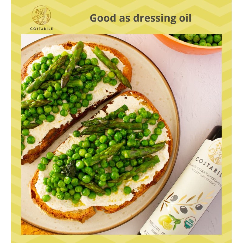 Costabile Orange & Lemon Infused Extra Virgin Olive Oil combo.