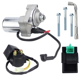 Soarider 3 Bolt Starter Motor for 90cc Chinese ATV Dirt Bike Go Kart Quad 4 Wheelers