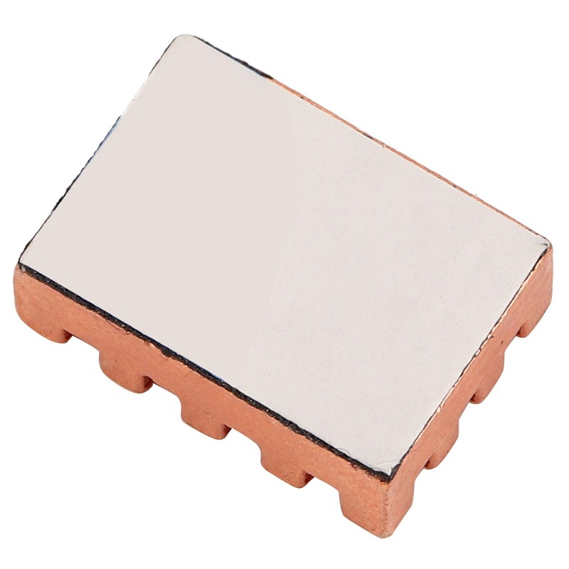 10pcs P15x5x10 Brass Heatsink with Thermal Adhesive Tape CPU Heat