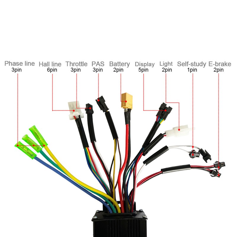 Motor Brushless Controller S866 Panel 26A 3 Mode Sine Wave