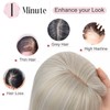 S-noilite Hair Toppers for Women with Thinning Hair 14 Inch