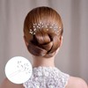 4 Pieces Crystal Bridal Hair Pins, Rhinestones Hair Clips for