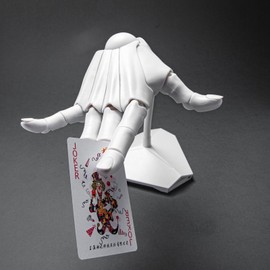 Flexible Hand Model, Moveable Artists Manikin Hand Figure for Home Office Desk Decoration, Display, Sketching, Drawing, Painting (Left, White)
