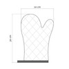 Lashuma 2 x Baking Gloves, Oven Gloves, Ladies, 30 x