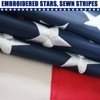 BGTXCZ American Flag 2x3 Ft, Four Brass Grommets Multipurpose US