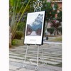 Metal Free Standing Adjustable Display Stand Scroll Easel with Chain