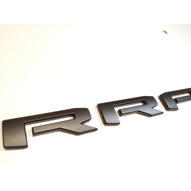 GMC 2PCS Matte Black Rear Tailgate SIERRA SLT Emblem GMC