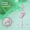 NINGAN Butterfly Charm Pendant 925 Sterling Silver Charm Bead for