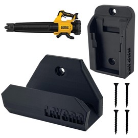 Wall Mount for Dewalt 20V Leaf Blower and 20v Battary | Compatible with Model DCBL722 | Wall Mounted Holder Storage Hook Bracket with Included Hardware