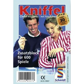 Schmidt Spiele 49067 – Kniffel Block