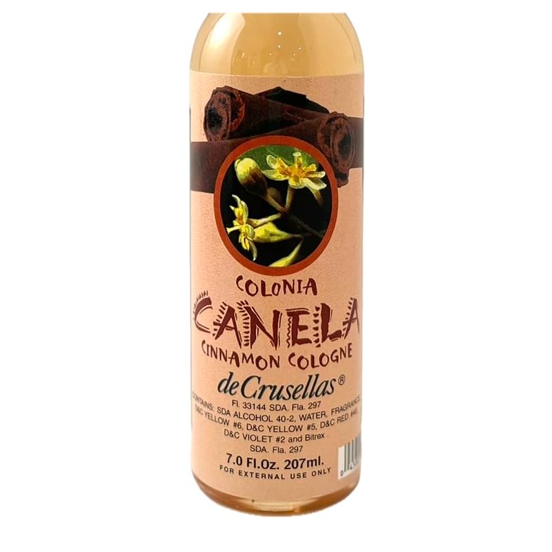 Crusellas Cinnamon (Canela) Splash Cologne 7 Fl. Oz.