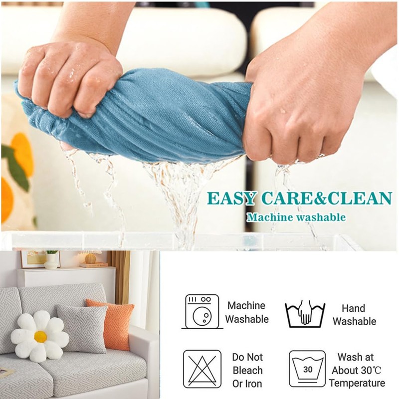 Bomeiqee 2024 - Fundas de sofá mágicas lavables, impermeables, fundas