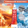 Ganbaro® 482°F High Temp Silicone Sealant, High Temperature Adhesive, Heat