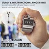 KTRIO Metal Handheld Tally Counter, 4-Digit Number Clicker Counter, Hand