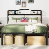 RmagineX Queen Size Bed Frame, 14 Inch High Heavy Duty