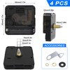 TOPBELIEF 4PCS Quartz Clock Movement Clock Hands Wall Clock Mechanism