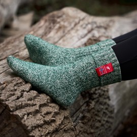 Norwegian Fjord Sock - Pine Green (UK 3-5 | EUR 35-48)
