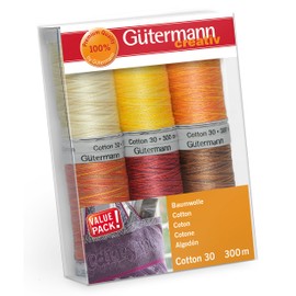 Gütermann - Gütermann Cotton No.30 (300m) Sewing Thread Set 2-6 Pieces
