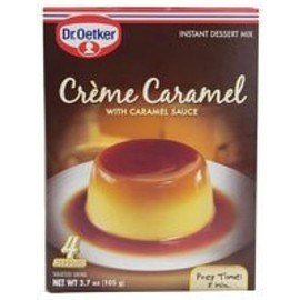 European Gourmet Bakery Instant Dessert Mix Creme Caramel with Caramel Sauce - 3.7 oz