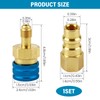 R1234YF to R134A Low Side Quick Coupling, R1234YF Low Side