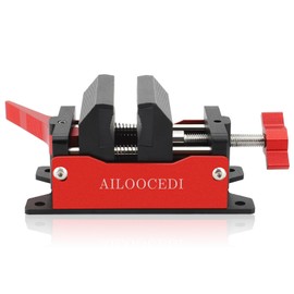 AILOOCEDI Golf Club Vise Clamp Heavy-Duty Aluminum Table Vise Rubber Clamp Instant-Release Golf Grip Shaft Removal Tool