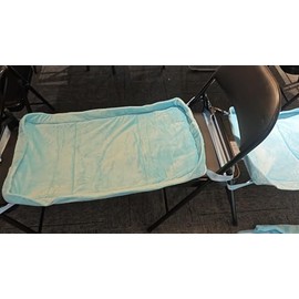 OMZER Toddler Airplane Bed - Kids Airplane Travel Essentials - Kids Airplane Seat Extender Travel Bed - Portable Plane Bed Foot Rest for Flights Grey