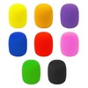 KDSSYFT Microphone Sponge, Microphone Cover, 8 Colors, Multicolored, Non-Disposable, Washable