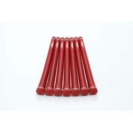 elitegrips TD50 Golf Grips, Set of 7, Classic Red with Backline