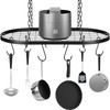 Patelai 20 Inch Pots and Pans Organizer Hanging Rack Pot