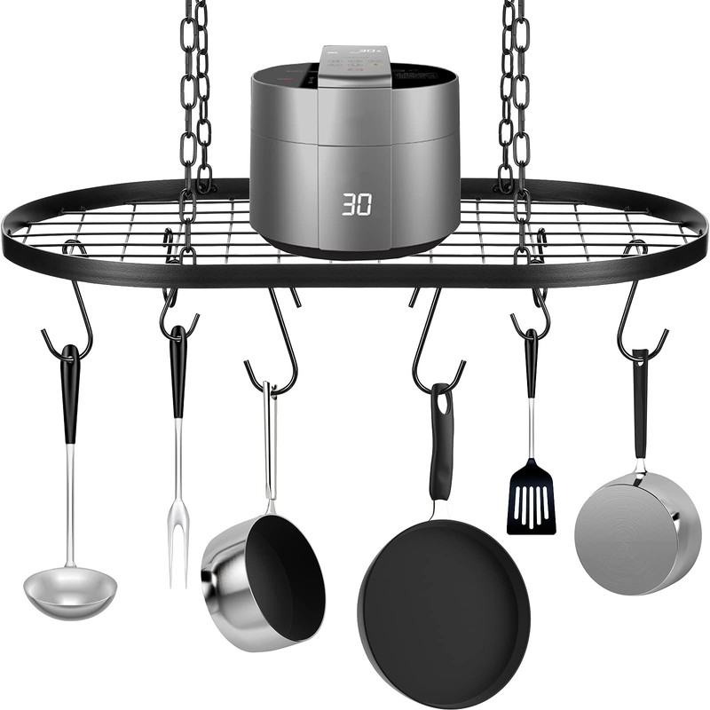 Patelai 20 Inch Pots and Pans Organizer Hanging Rack Pot