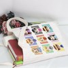 POFULL Book Inspired Tote Bag Book Lover Shoulder Bag (Nine