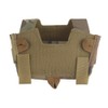 Tactical Helmet NVG Battery Sub-Pouch,Paintball Helmet Battery Storage Holder Pack