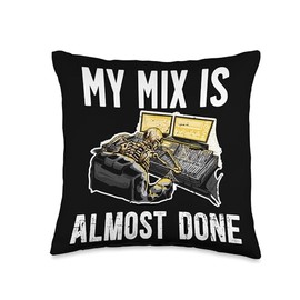 My Mix Music Producer Beat Maker Producer Music Production Throw Pillow