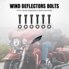 VGMOTO 39PCS Motorcycle Batwing Inner Fairing Bolt Kit - Stainless
