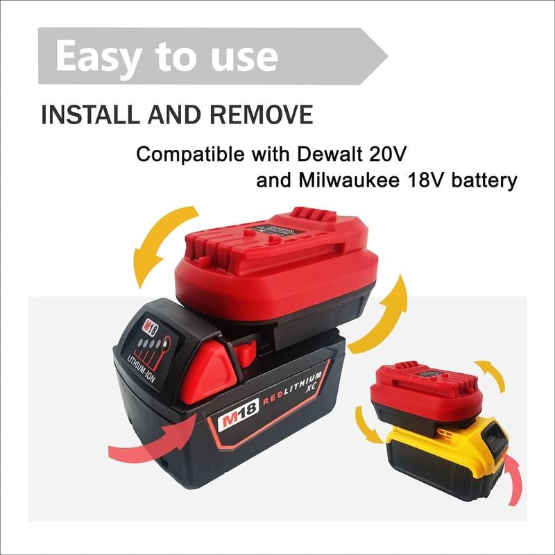 TPDL Universal Adapter for Craftsman V20 Tools: Use DeWalt MAX