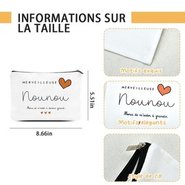 Geschenkidee für Mama, Oma, Geburtstag, Muttertag, Geschenk für Geburtstag, Mutter, Make-up-Tasche, Toiletten-Organizer, Reisezubehör, Frauen, Stil 6