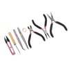 8pcs Jewelry Tools DIY Jewelry Making Pliers Scissors Cutter Tweezers