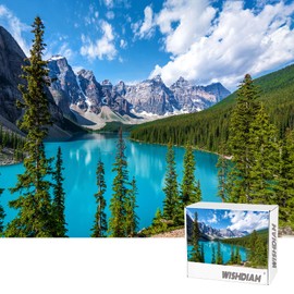 Jigsaw Puzzles for Adults,Puzzles for Adults 1000 Pieces Moraine Lake at Sunset Puzzles Landscape Puzzles, Nature Jigsaw Puzzles for Adults 1000 Pieces and Up, Puzzle Gifts for Family