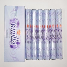 Hem New Vanilla Hexa Incense Sticks 6 Packs x 20 Sticks = 120 Sticks