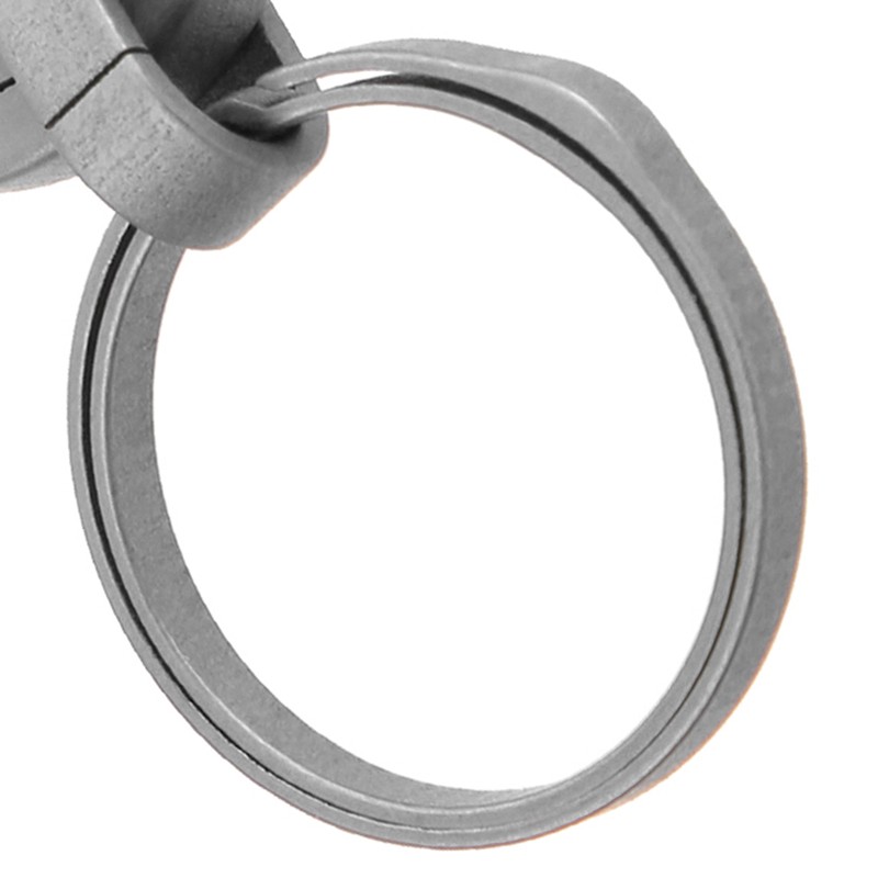 Titanium Alloy Keychain Men's Waist Belt Buckle Outdoor Carabiner Hanging