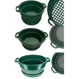 3pc Set Gold Panning Large Plastic Deep Sorting Tray Classifiers 1/2  1/4  1/8