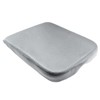 SecosAutoparts Center Console Armrest Lid Cover Leather Gray Compatible with