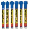 USC 6ct USC Blue Auto Writer Wet Erase Marker 37001