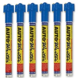USC 6ct USC Blue Auto Writer Wet Erase Marker 37001 - Paint Marker Automotive