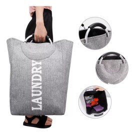 Aquila Cesto Para Ropa Sucia Ohio Gris - Cr9241