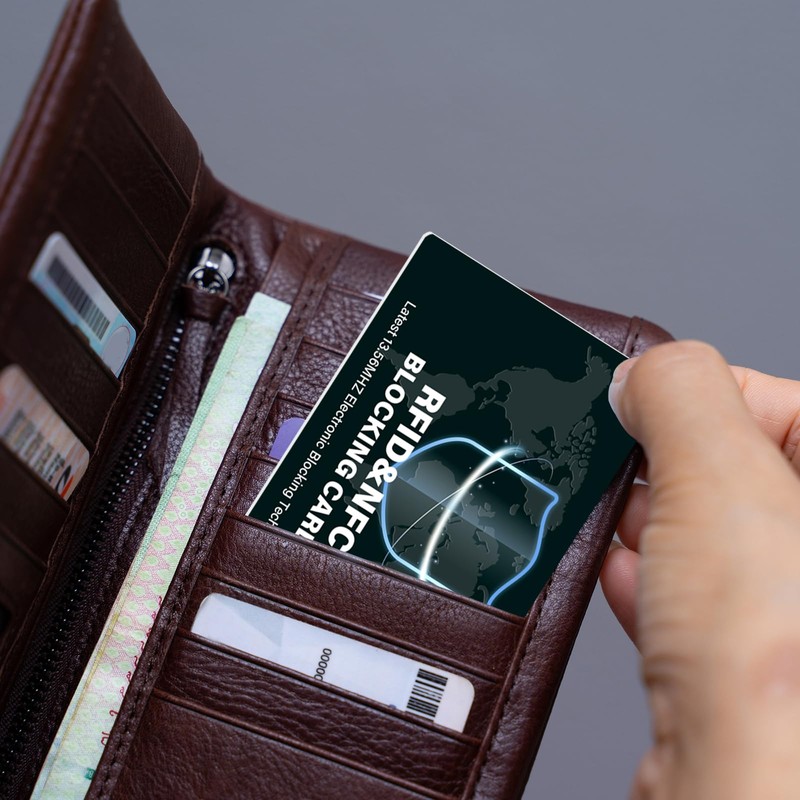 DEEZOMO RFID Blocking Card Set - Contactless NFC Protection for