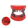 Denture Drill Bit Holder Teeth Model Shaped Full Opening Screwdriver