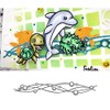 1 Pcs Wave Cutting Dies,Letmefun Metal Cutting Dies Stencils Scrapbooking