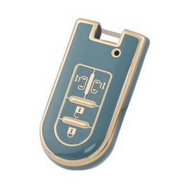 YANMW Key Case Compatible Toyota Daihatsu Tank Rumi Key Cover Tanto Custom Wake New Move Canvas Move Custom Smart Key Case, blue 2