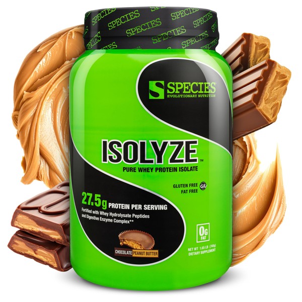 Species Nutrition Species Nutrition Isolyze Whey Protein Powder, 100% Whey